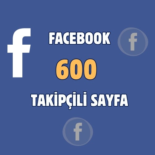  600 Kişilik Organik Aktif Facebook Sayfası